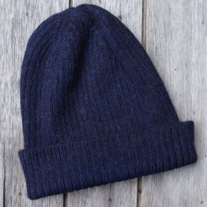 Beanie Navy Blue - Image 2